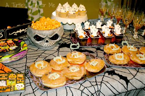 food for halloween birthday party